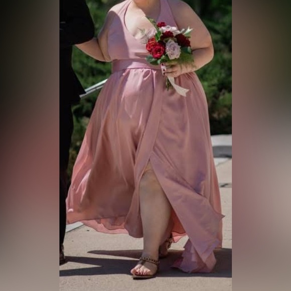 White by Vera Wang halter dress - Picture 5 of 7